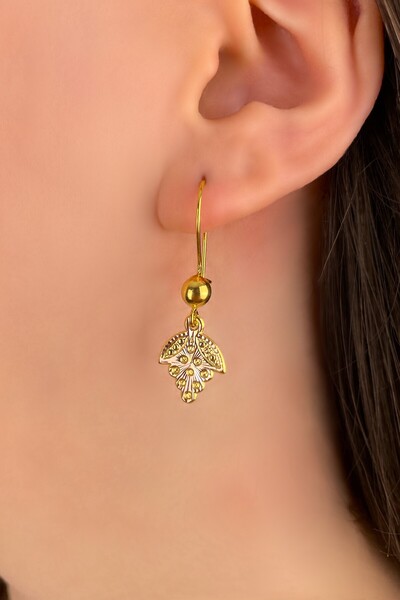 Altınaşkı Kancalı Üzüm Altın Küpe