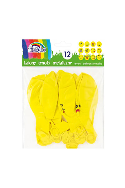 MC Micostore Fiorello birthday balloons, 30.5cm, emoticons various models, me...