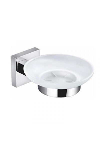 Kröner Soap Dish, Kroner, Square, Glossy Chrome