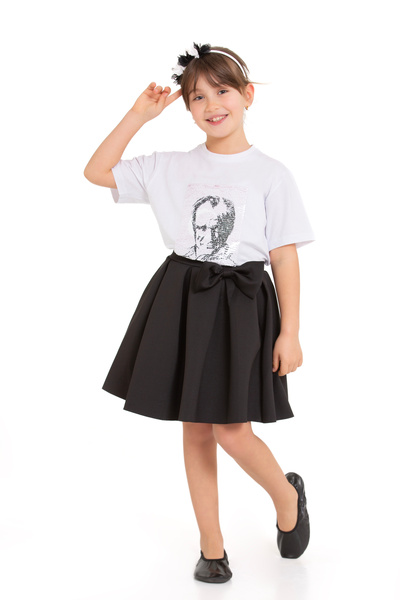 ares kids Girl's Skirt Tshirt Set April 23