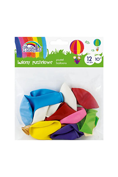 MC Micostore Baloane aniversare Fiorello, 25.4cm, diverse culori pale, 170-24...