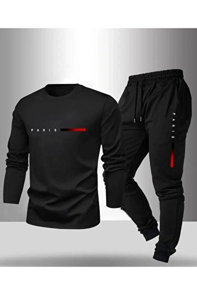 YK WEAR Set trening subțire Paris pentru bărbați/femei