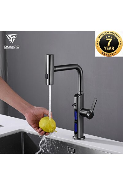 OEM صنبور مطبخ منزلي مع منفذ تنقية المياه و3 وظائف، صنبور رقمي، ضمان 7 سنوات،...