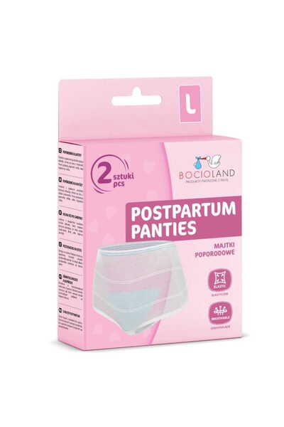 Bocioland Bocioland postpartum reusable panties set, seamless design, elastic...