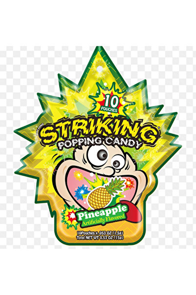 Striking Popping Candy Lemon 45 x 15g