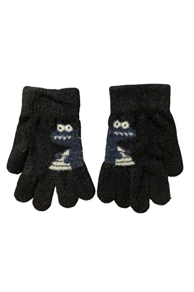 LİNOTTİ Children's Gloves for Ages 2-4 – Cute Dino Pattern