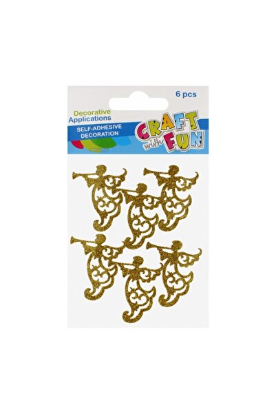 Craft with Fun Accesorii creatie - stickere autoadezive - ingeri decorativi, ...