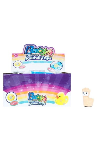 Mega Creative Figurina - lama cu lumini, 7cm, diverse culori, 3+ ani, MegaCre...