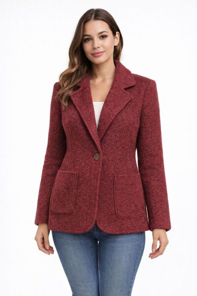 New London KADIN İTALYAN KEÇE BLAZER CEKET