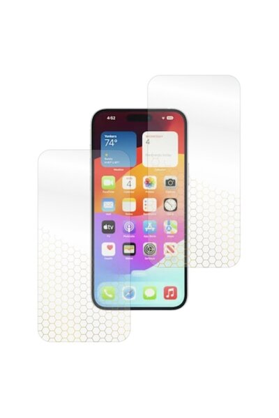 King Protection Screen Protector for Apple iPhone 15 Pro, set of 2 pcs, Ultra...