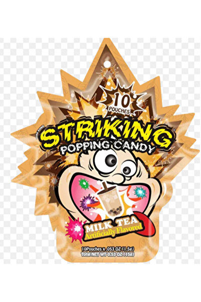 Striking Popping Candy Milk Tea 45 x 15g