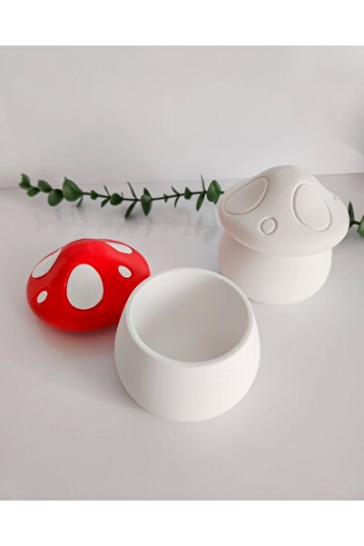 LALEZEN HOME Multi-purpose mushroom object box set of 2