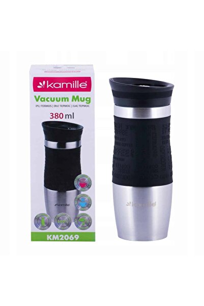 Kamille thermal mug 380 ml stainless steel KM-2069