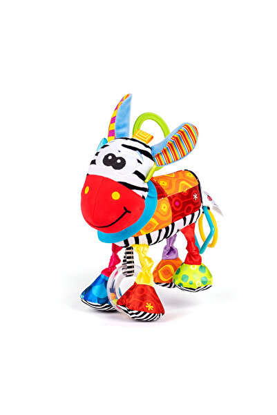 OEM Jucărie senzorială pentru bebeluși tip zebră – Pluș colorat cu texturi, s...