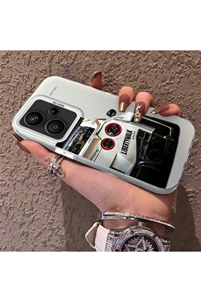 Hontinga Redmi Note 13 Pro Plus 5G Uyumlu Silikon Kenar Sert Arka Anti Düşme ...