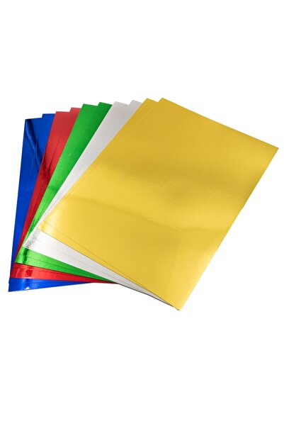 Colorarte A4 cardboard, 250g/sqm, 5 metallic colors, set of 10 sheets,