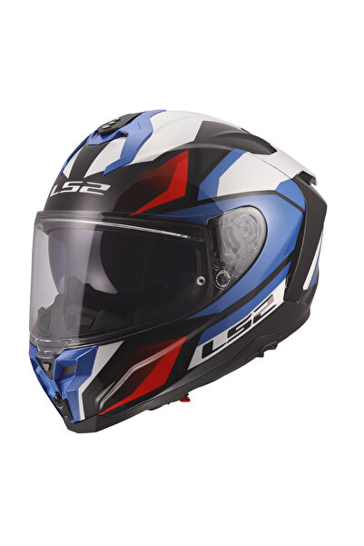 LS2 CHALLENGER 2 VIPER BEYAZ-MAVİ-KIRMIZI KASK