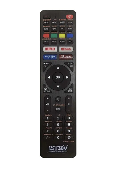 OEM Telecomanda TV Multifunctionala Universala LED /LCD CRC1130V (573)