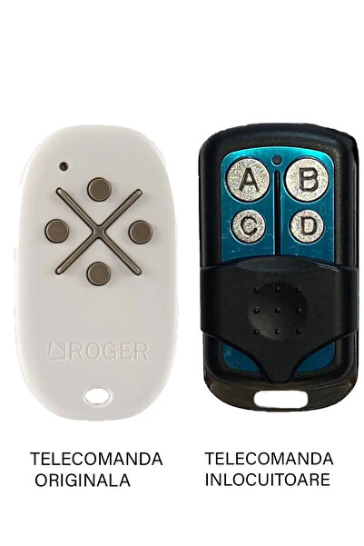 OEM Telecomanda inlocuitoare poarta garaj de 2 si 4 canale cod fix 433.92MHz ...