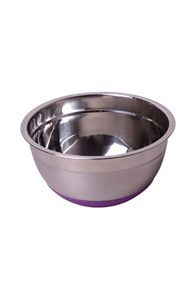 Kamille Μπολ από ανοξείδωτο ατσάλι 18x9 εκ. με Αντιολισθητικό πάτο