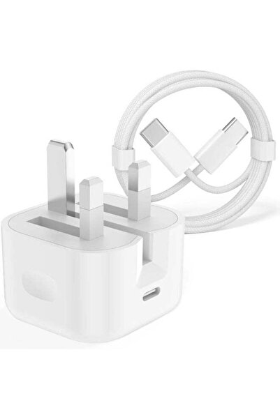 Shopi MUNTAQI 35W Fast USB-C Charger with 1M Type-C Cable for iPhone 16 Pro Max