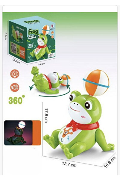 OEM Jucărie interactivă broscuță cu lumină și muzică – Jucărie educativă pent...