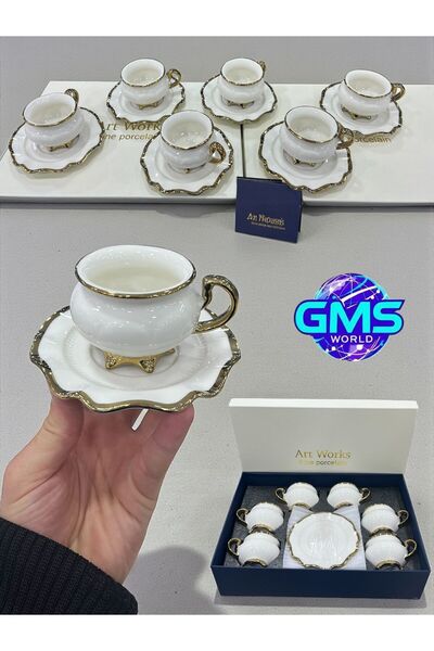 Tekbir 6 LI PORSELEN FİNCAN TAKIMI (TEK-030)