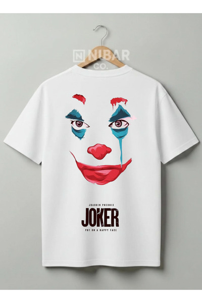 Grafftee Clothing Joker Design Unisex Premium Cotton T-Shirt