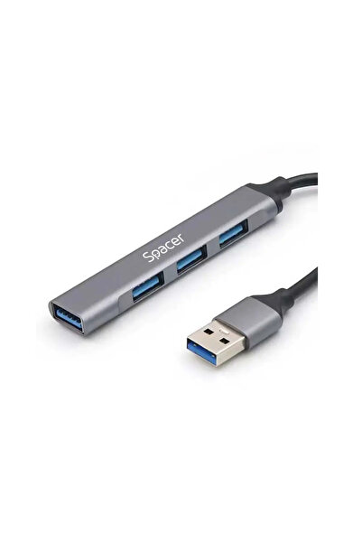 OEM Εξωτερικός διανομέας SPACER SPHB-USB-4U-01 Θύρες USB USB3.0 x1 USB2.0 x3