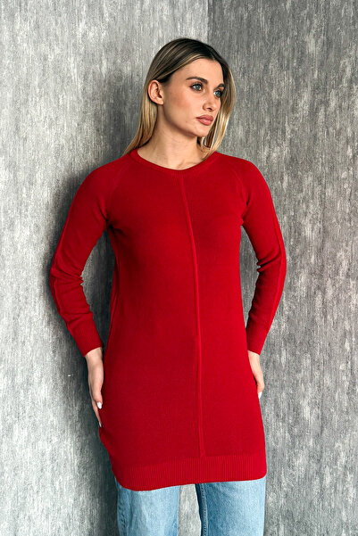 ModaPlaza Women's Thessaloniki Knitwear Tunic 5014