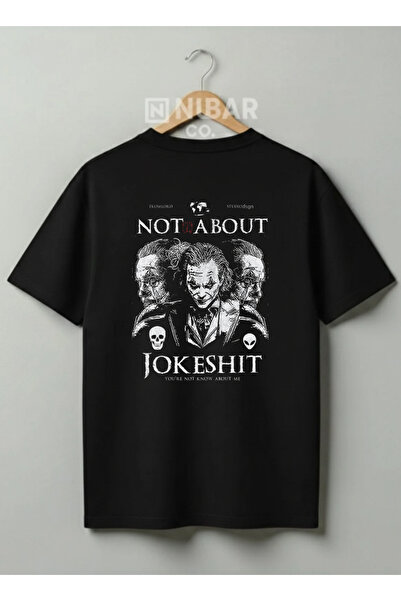 Grafftee Clothing Joker Design Unisex Premium Cotton T-Shirt