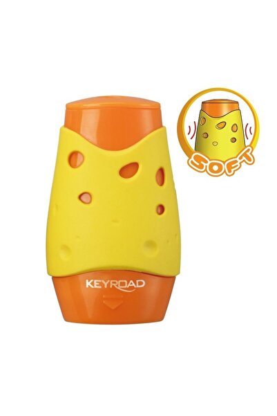 KEYROAD Cheese double sharpener KR971159, 2 holes, plastic, with reservoir, v...