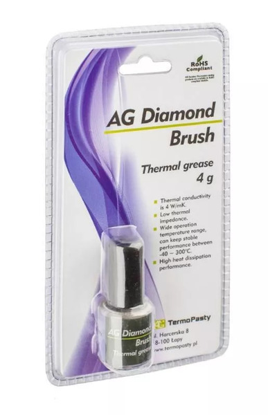 OEM Pasta termoconductoare AG Diamond Brush 4 W/m.K 4grame AG TermoPasty