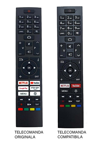 OEM Telecomanda inlocuitoare compatibila TV Vestel Toshiba Horizon RC45157 IR...