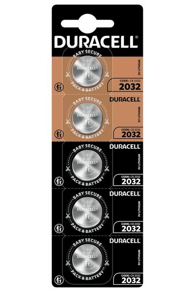 OEM Set baterii buton litiu Duracell CR2032 3V 5buc blister