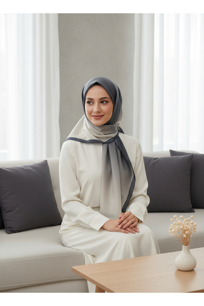 Onur Scarf - New Soft Fabric Gradient Color Transition Seasonal Fabric Produc...