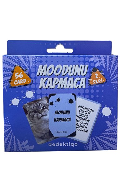 AresTokaAksesuar Moodunu Kapmaca 56 Kart Eğlence Yılbaşı Parti Dedektif Sevgi...