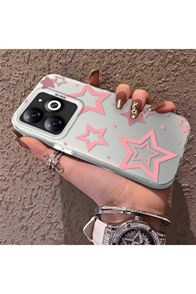 Hontinga حافظة هاتف من السيليكون متوافقة مع هاتف Tecno Spark 20، مزودة بنمط ن...