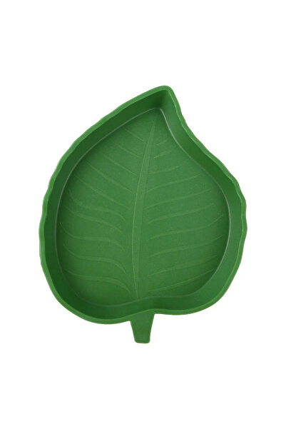 Choice1 S 1pcs Reptiles Feeder Plastic Leaf Shape Reptile aquarium feeding ba...