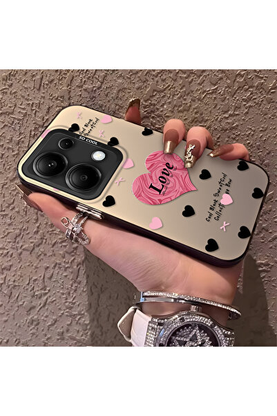 Hontinga حافظة هاتف Redmi Note 13 Pro 4G متوافقة مع الحواف السيليكونية الصلبة...