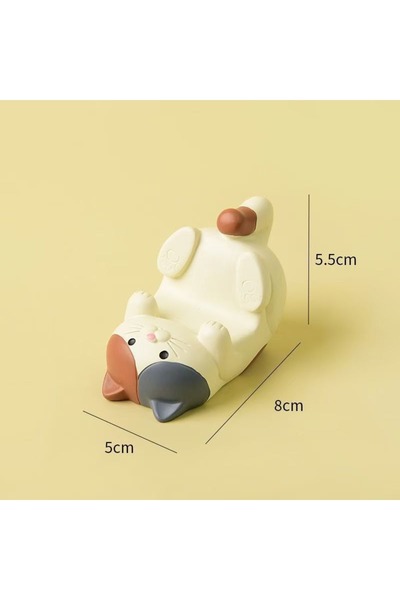 Choice حامل هاتف محمول واحد مصنوع من الراتنج، بتصميم ياباني لطيف، على شكل قطة...