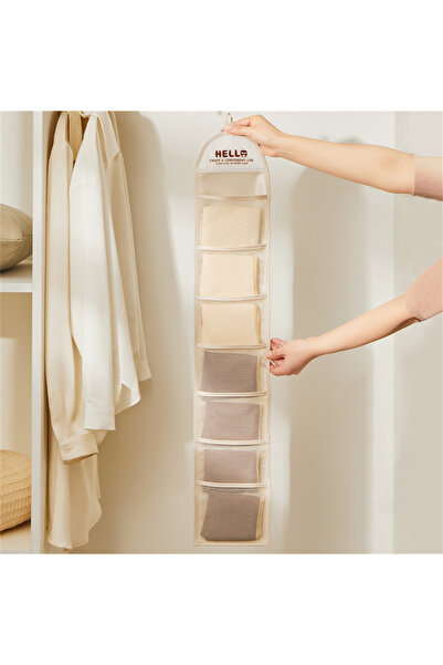 Choice حقيبة تخزين ملابس داخلية معلقة قطعة واحدة، نوع التعليق: حقيبة تخزين مل...