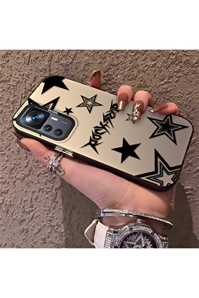 Hontinga حافظة هاتف من السيليكون متوافقة مع هاتف Mi 12T، ذات حافة صلبة ومضادة...