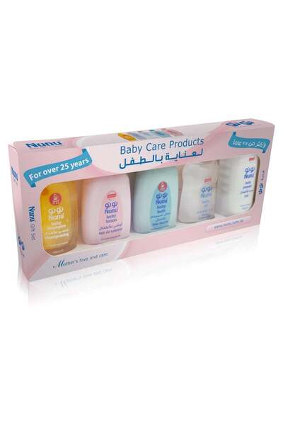 NUNU Baby Care Products Gift 5-Pieces Set 200 ml