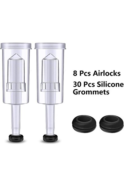 Choice3 M 38 pcs set Airlks Plastic Airlk and Silicone Grommets,Airlk Set for...