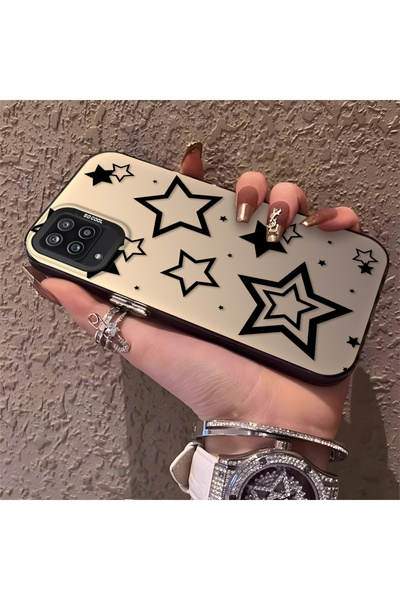 Hontinga حافظة هاتف سامسونج جالاكسي M12 متوافقة مع الحواف السيليكونية الصلبة ...