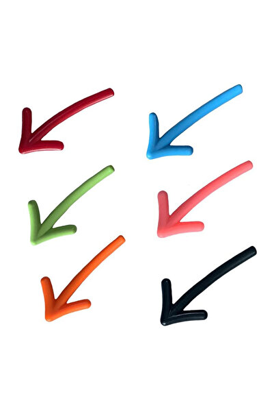 Choice 12 قطعة مغناطيس ثلاجة على شكل سهم، ملصقات رسائل قابلة للإزالة، مغناطيس...