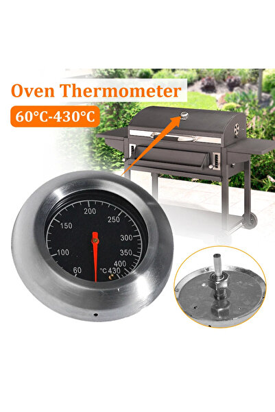 Choice Barbecue BBQ Smoker Grill Stainless Steel Thermometer Temperature Gaug...