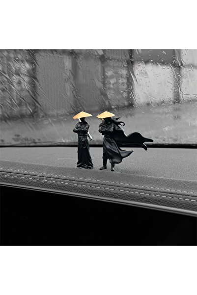 Choice قطعتان من مجسمات الراتنج الصغيرة بحجم 50 مم، تمثلان محاربي النينجا وال...