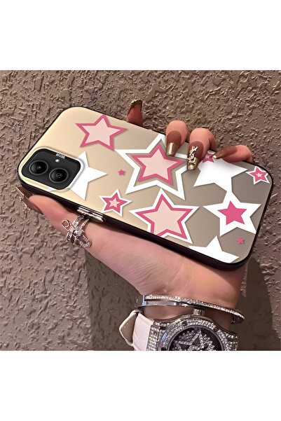 Hontinga حافظة هاتف سامسونج جالاكسي A05 متوافقة مع نجوم ملونة من السيليكون ذا...